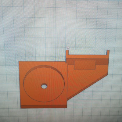 Giá đỡ camera Nebula ray trái cho Ender 3 v3 KE