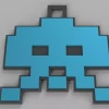 Móc Khóa Space Invaders / Space Invaders Keychains - Thumbnail 3