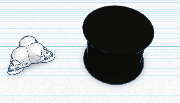 BÔNG TAI HÌNH ĐẦU LÂU LÂU 15MM