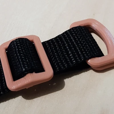 Khóa D-ring đôi cho dây đai 20mm