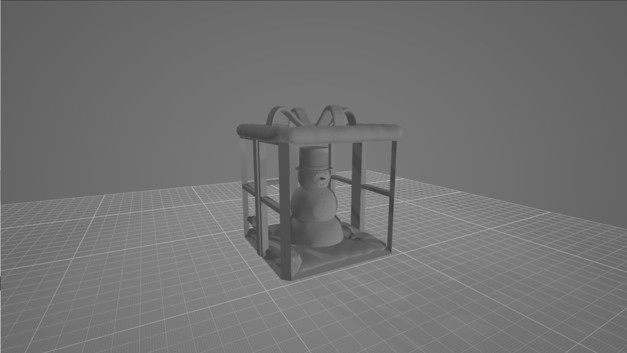 Người Tuyết Trong Hộp Quà