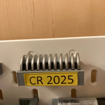 Giá Đỡ Pin CR2025 Cho Ikea Skadis