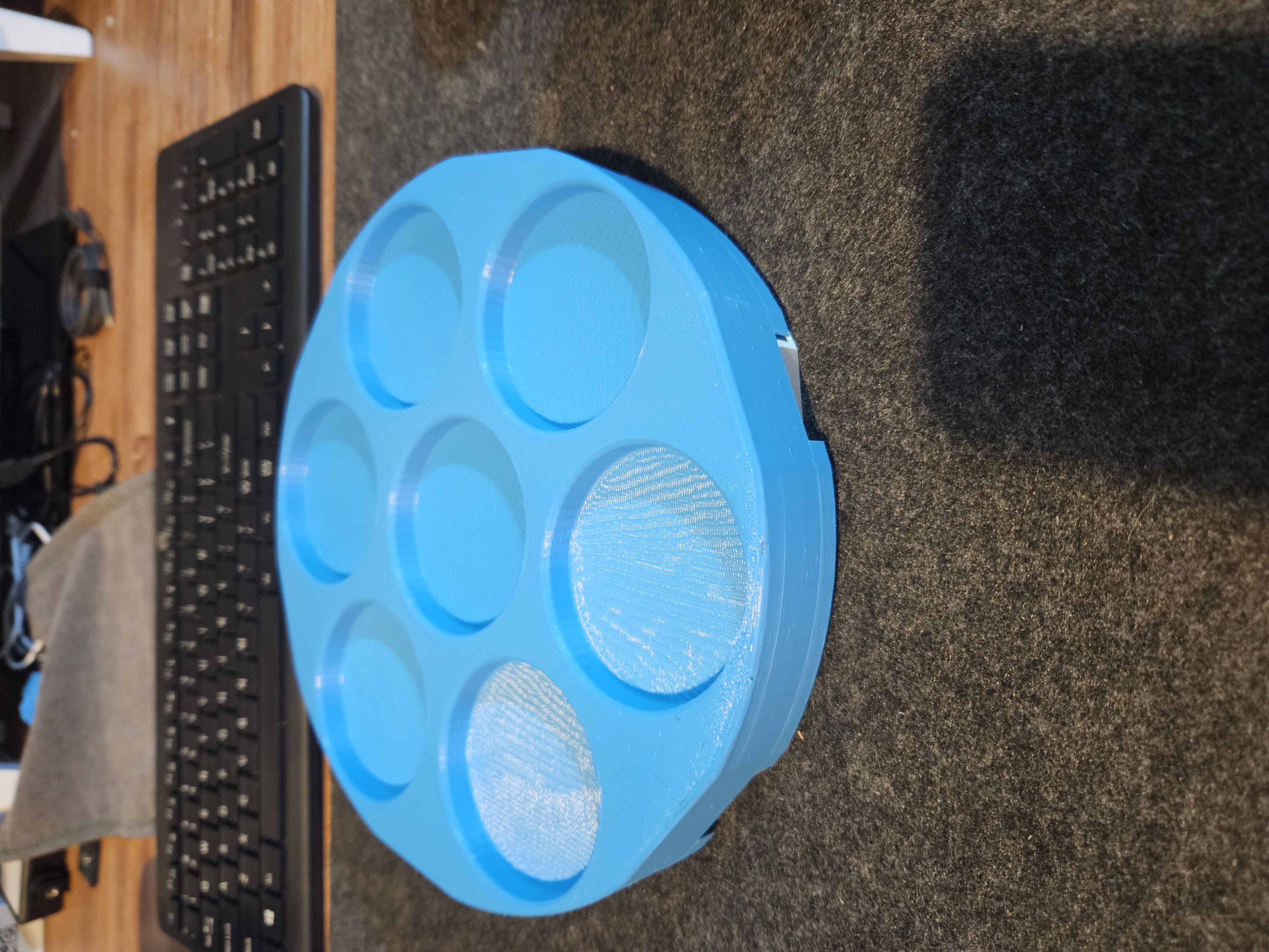 Đế Xoay "Lazy Susan" Cho Bình Xịt/Hóa Chất