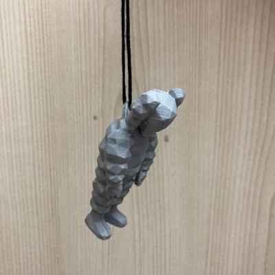 Móc Khóa KAWS Low-Poly