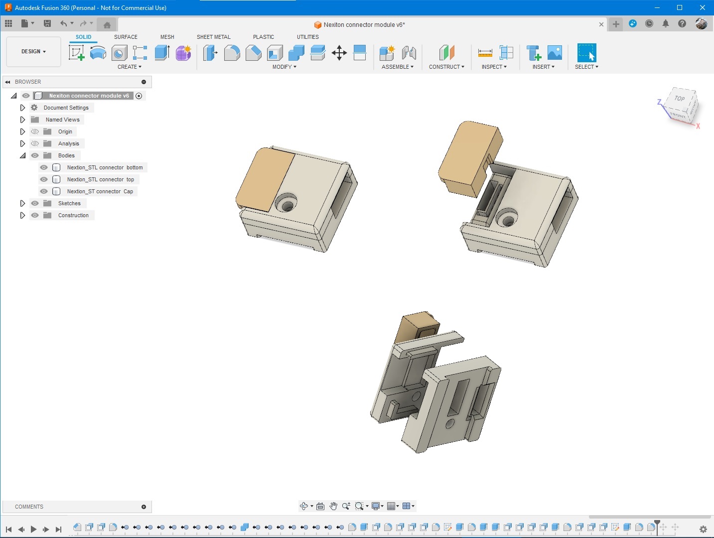 Vỏ Connector Ngoài Gaggiuino