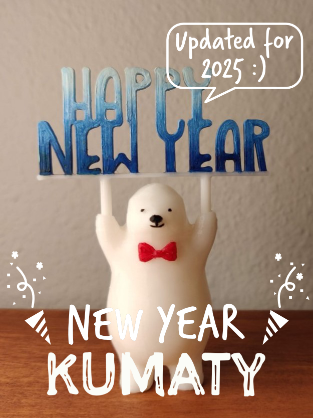 KUMATY: Gấu Bắc Cực Chúc Mừng Năm Mới 2025