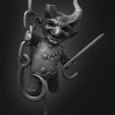 Bánh Gừng Ma Ám V2 - Đồ Trang Trí Giáng Sinh Độc Đáo