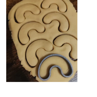 Khuôn Cắt Bánh Quy / Cắt Trăng Khuyết Vanilla