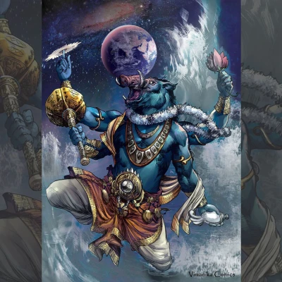 Varaha Giải Cứu Trái Đất Khỏi Tội Lỗi