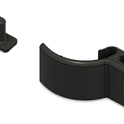 Kẹp nắp bình ắc quy sau Harley Davidson Sportster (Mrk 1.8)