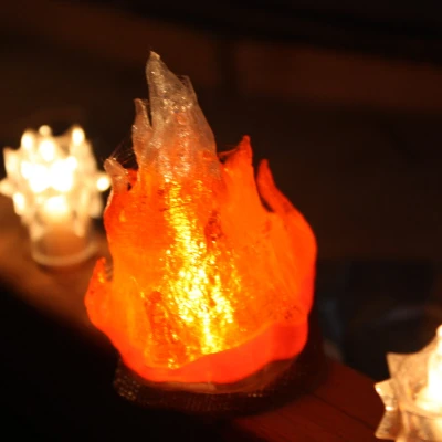 Nắp Đèn Lửa Trại Cho Máng Cỏ Giáng Sinh