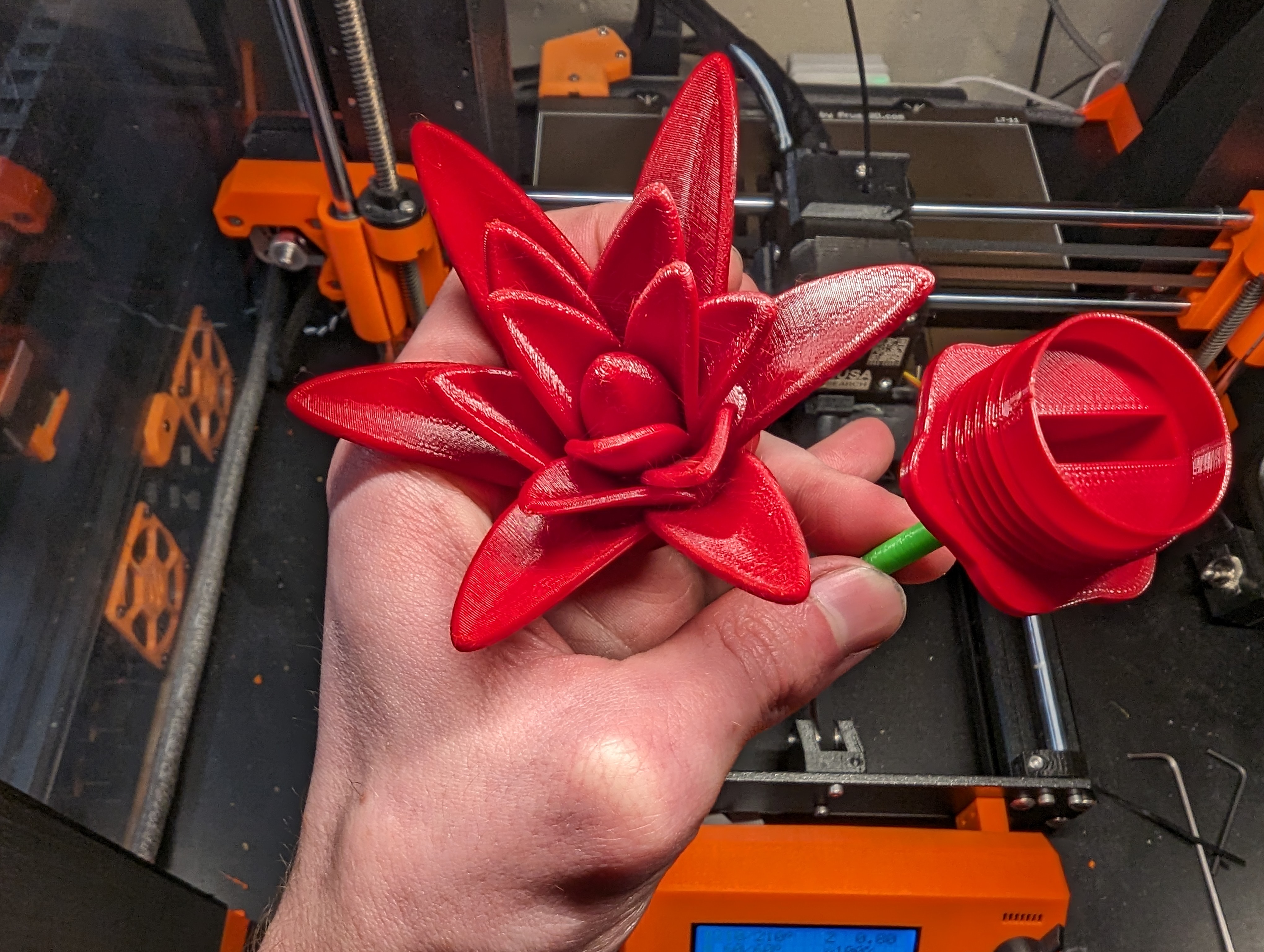 Hộp Đựng Nhẫn Hình Bông Hoa