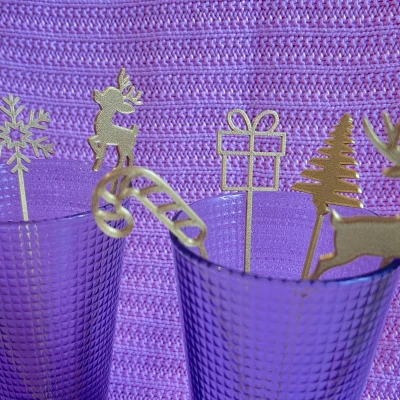 Que Khuấy Đồ Uống Giáng Sinh