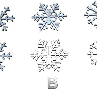 Tuyệt chiêu in bông tuyết dễ dàng vlocka vlocky