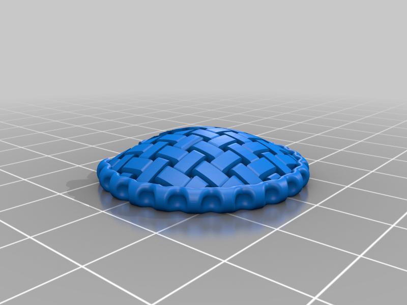 Móc Khóa Dao Cắt Chỉ Hình Miếng Bánh