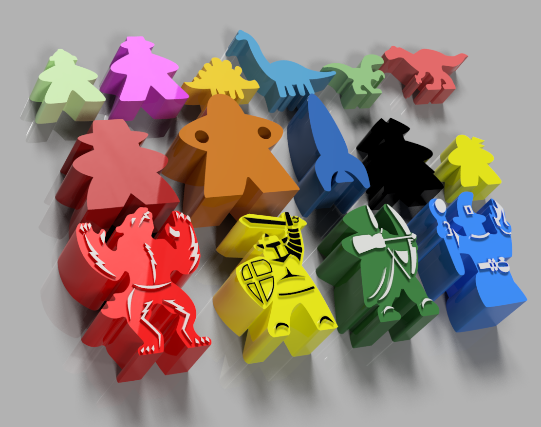 Bộ Sưu Tập Meeple Tiny Epic