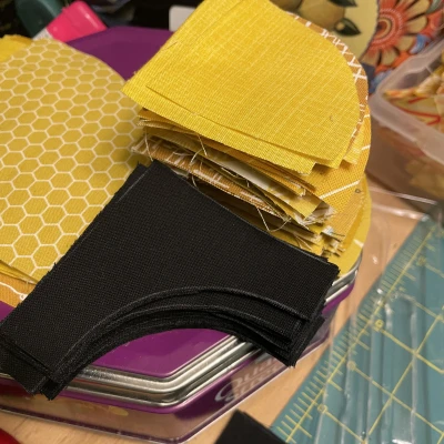 Khuôn Cắt Vải Khối "Drunkard's Path"