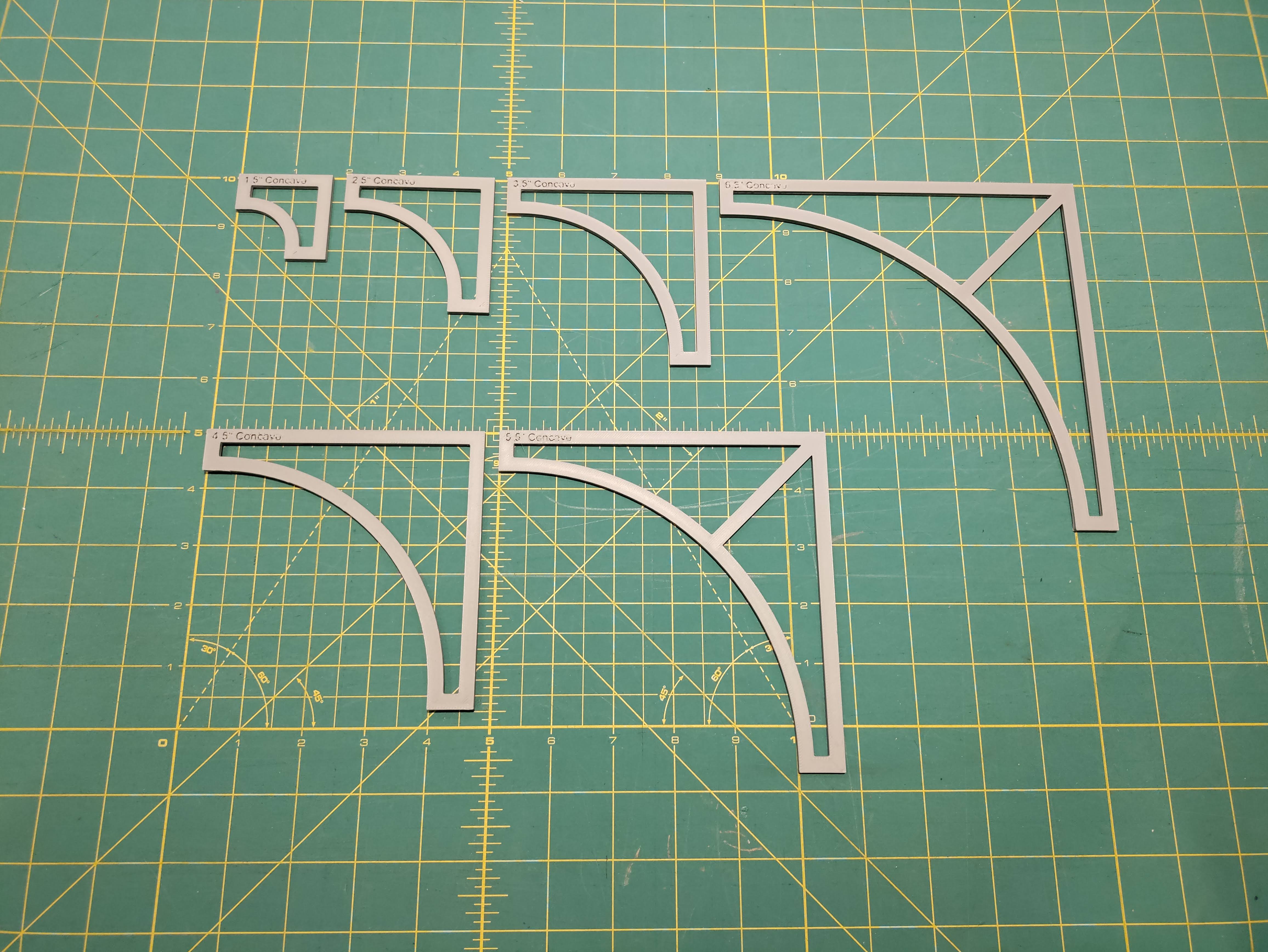 Khuôn Cắt Vải Khối "Drunkard's Path"