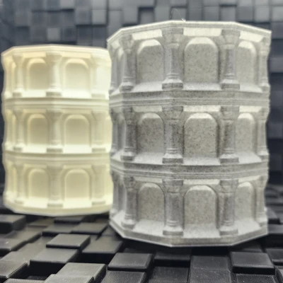 Chậu Hoa Vòm Kiểu Gothic Xoắn Ốc