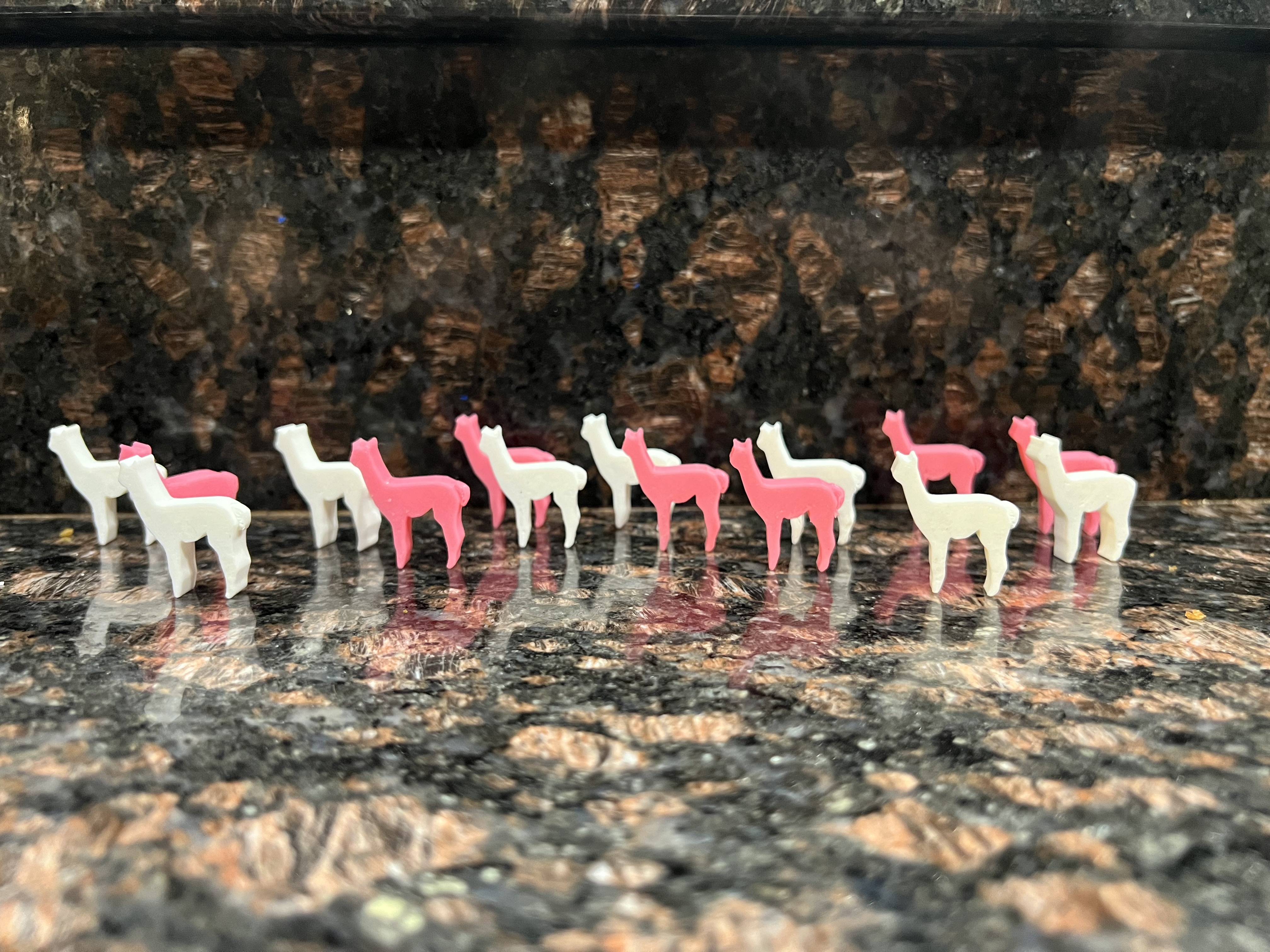 Alpaca/Lama Phong Cách Low-poly Đáng Yêu