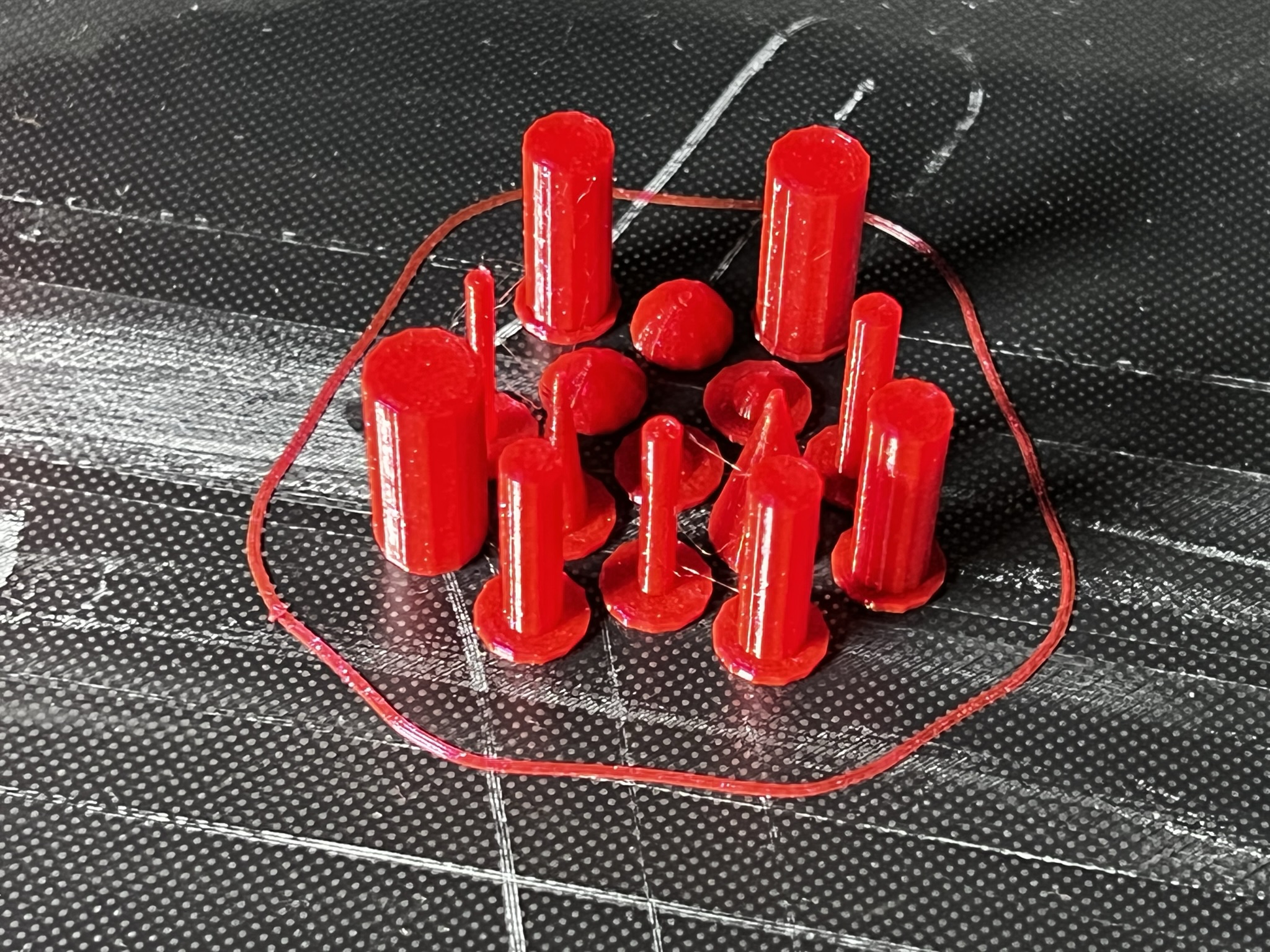 Mẫu Kiểm Tra Tốc Độ In và Thời Gian Lớp