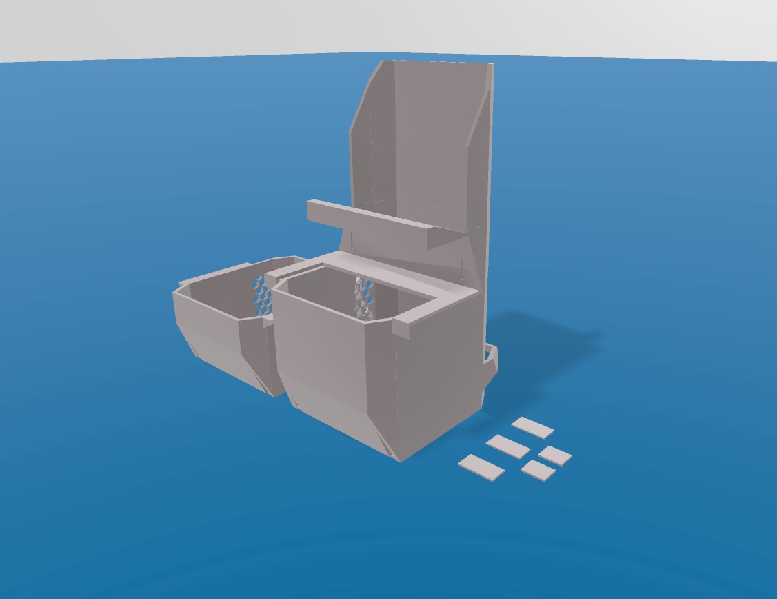 Thùng rác cạnh bàn Bambu A1 (bàn Ikea Lack)