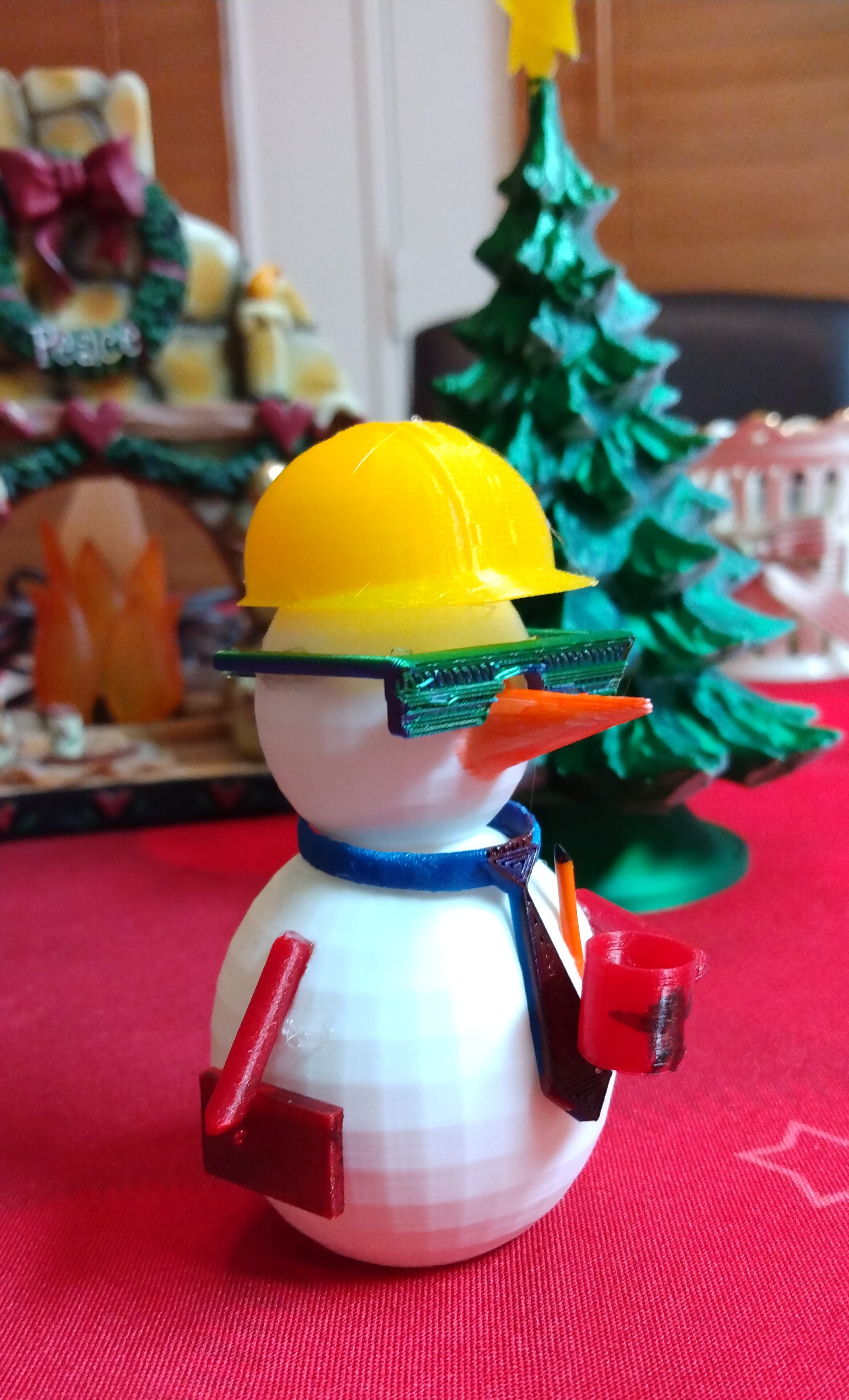 Giám Sát Công Trường Người Tuyết