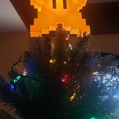 Ngôi Sao Cây Thông Noel Hình Mario