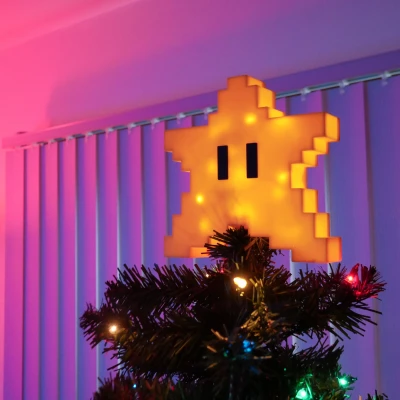 Ngôi Sao Cây Thông Noel Siêu Nhân Mario