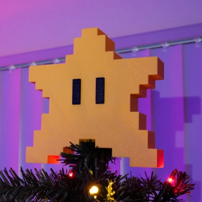 Ngôi Sao Cây Thông Noel Siêu Nhân Mario