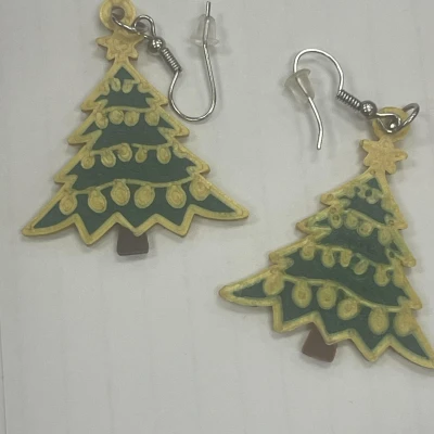 Bông Tai Cây Thông Noel Nhiều Màu (MMU2S)