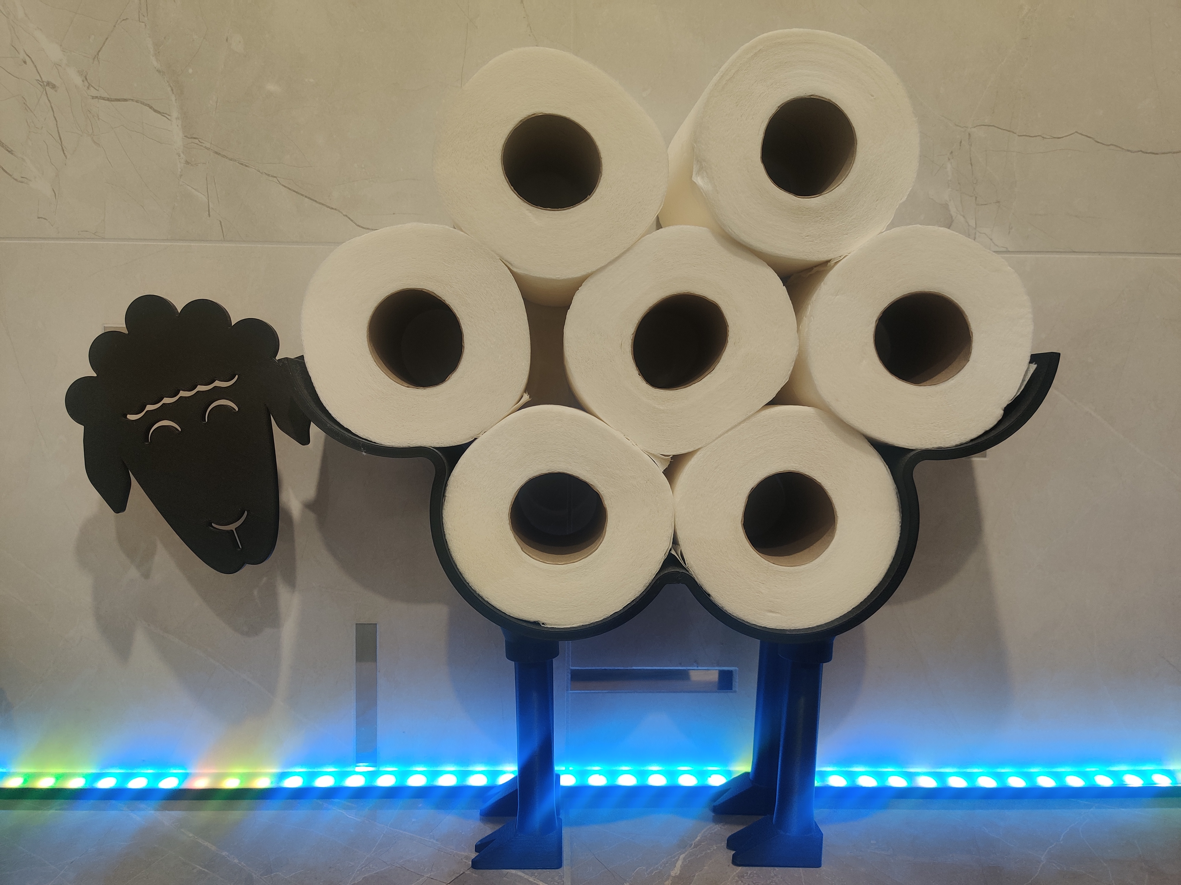 Cừu Cuộn Giấy Vệ Sinh - Đầu Chi Tiết