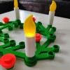 Nến cho Vòng Hoa Giáng Sinh Lego - Thumbnail 2