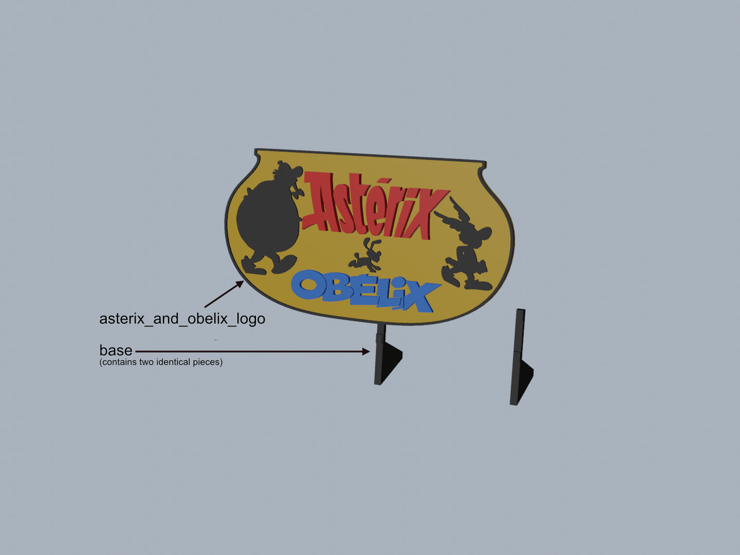 Logo Asterix và Obelix