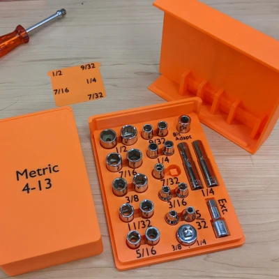 Hộp Đựng Tuýp ¼ Inch