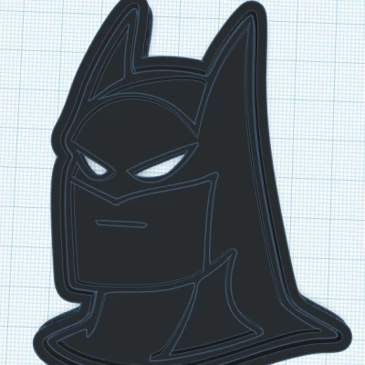 Khuôn Cắt Bánh Quy Hình Batman