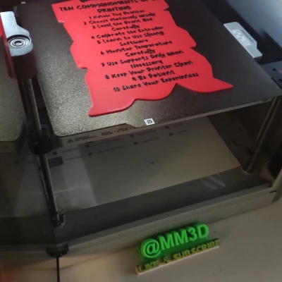 10 Điều Răn Về In 3D