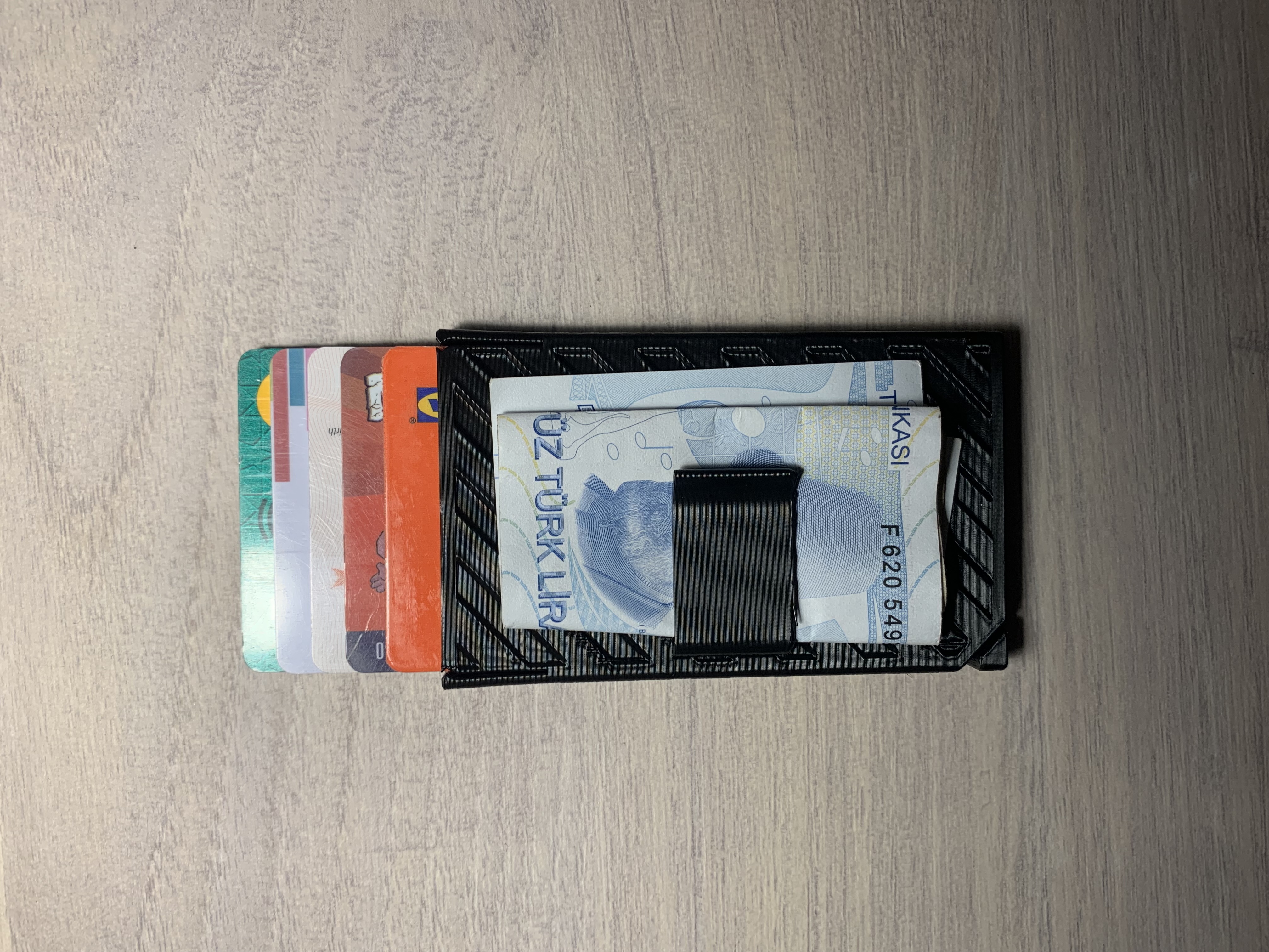 Ví Pop-Up Có Kẹp Tiền