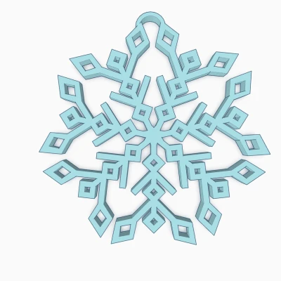 Móc Trang Trí Tuyết 15 Cánh