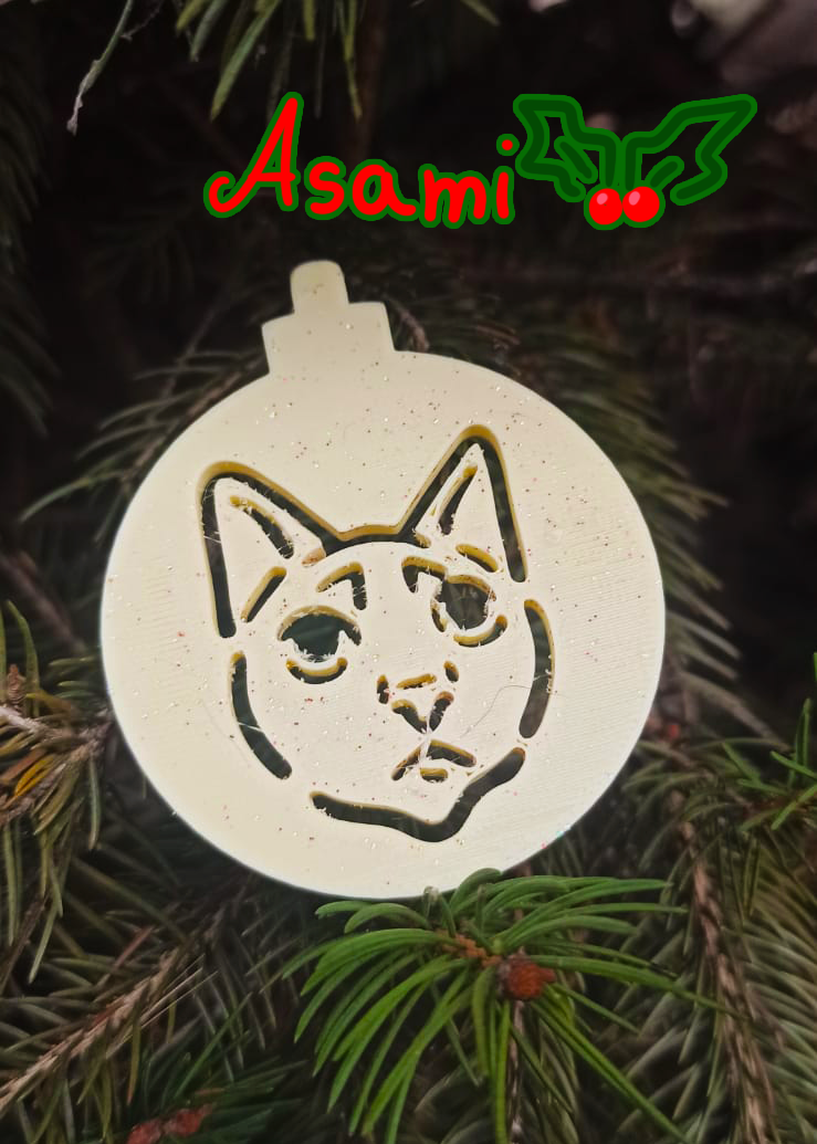 Ornacats - Đồ trang trí Giáng sinh hình mèo độc đáo