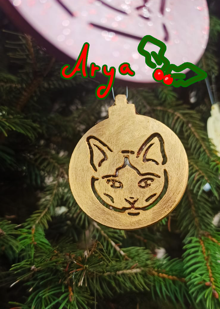 Ornacats - Đồ trang trí Giáng sinh hình mèo độc đáo