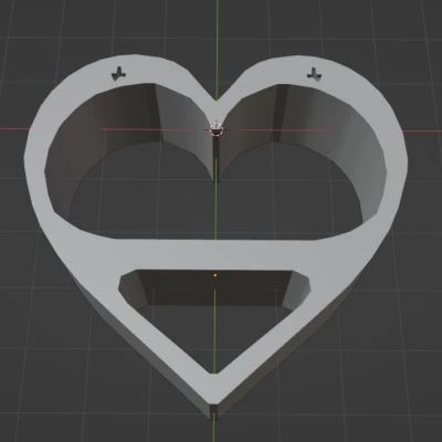 Kệ Hình Trái Tim Độc Đáo