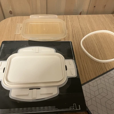 Nắp hộp thực phẩm chữ nhật nhỏ Ikea 365 (180x120)