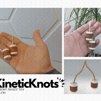 KineticKnots - Đồ chơi Fidget Cổ xưa - Begleri