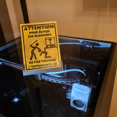 Biển Báo Nguy Hiểm Máy In