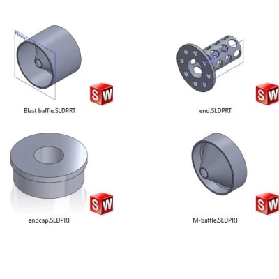 Ống Giảm Thanh / Supressor / Silencer BB/Prop