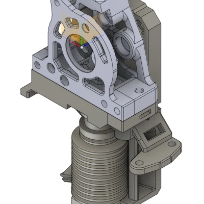 TBGS Extruder Mount cho Prusa Bear 2.1
