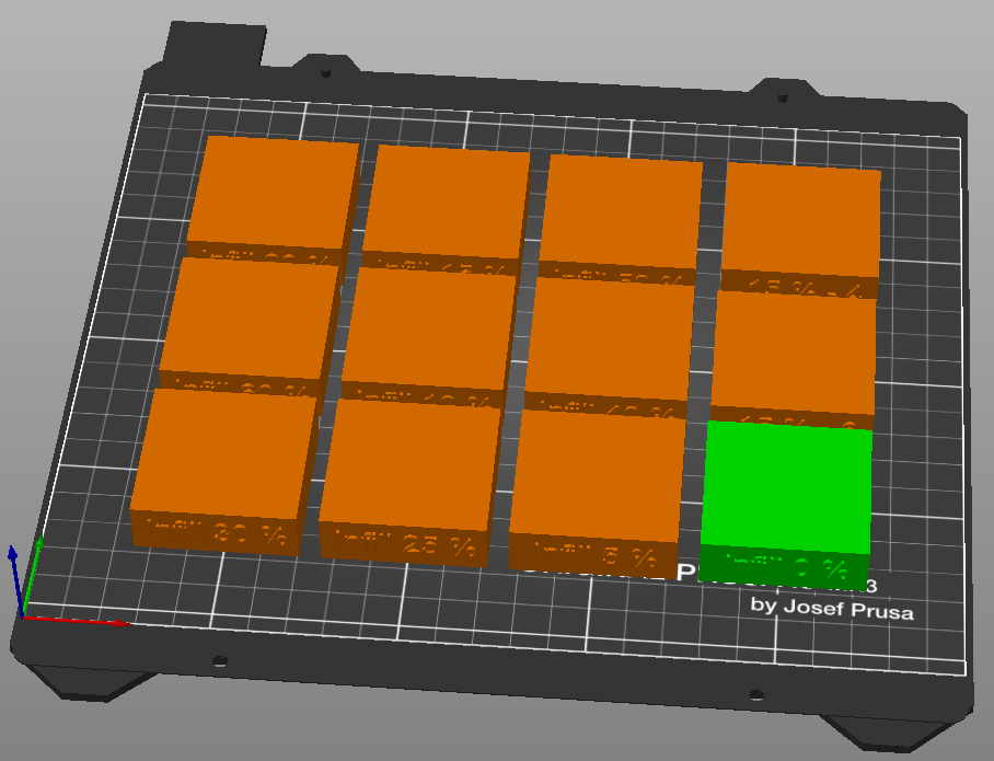 Test Mật Độ Infill Gyroid