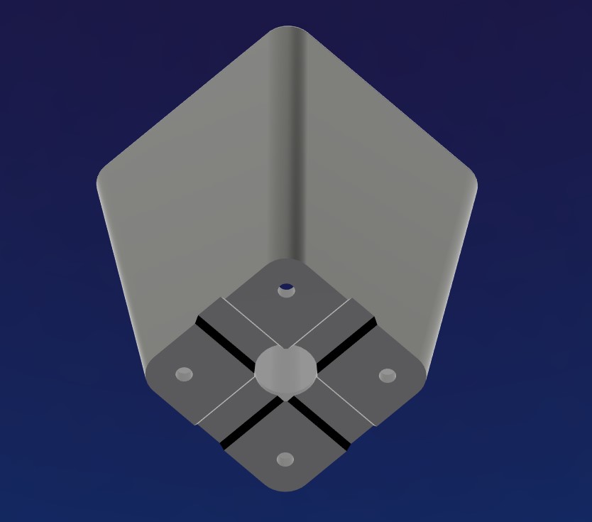 Chậu Cây và Lưới Đơn Giản