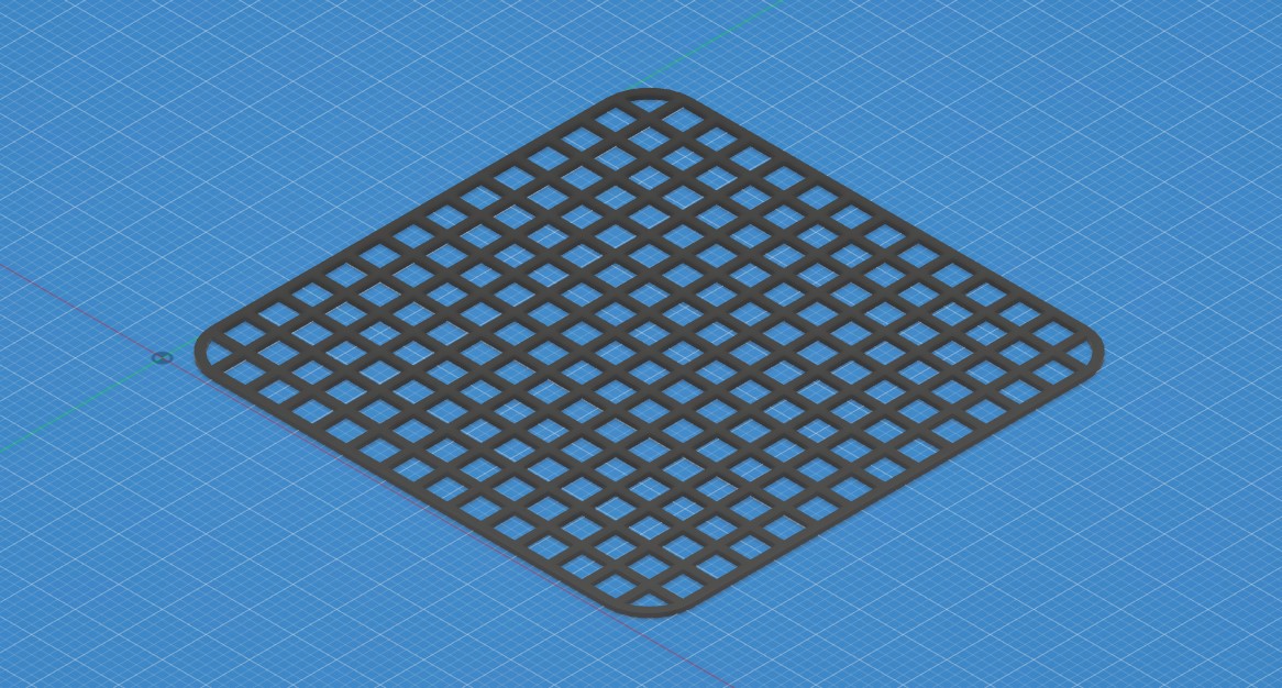 Chậu Cây và Lưới Đơn Giản